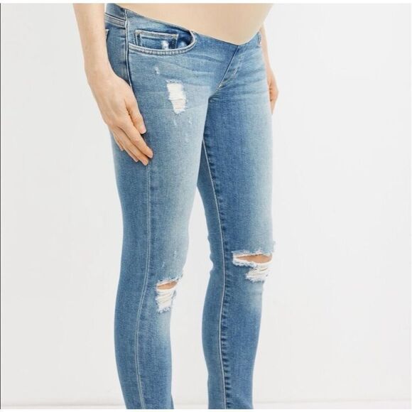 ✨HP✨Joe's Maternity Icon Crop Skinny Sz 30 Jeans✨ - Picture 1 of 11